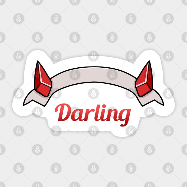 02 Darling in the franxx Sticker by HamsterOver